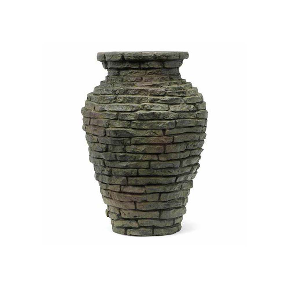 mini stacked slate urn