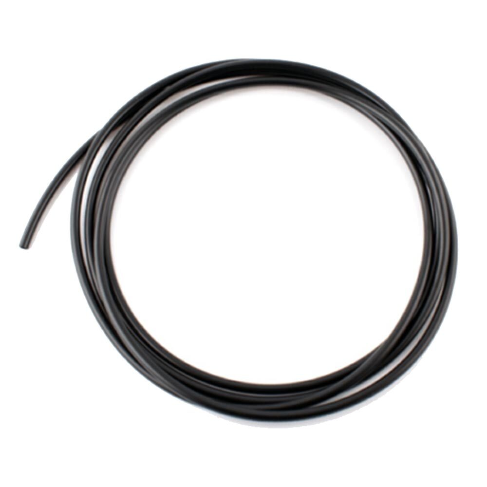 SILICON AIRLINE TUBING 4MM (200M ROLL) (BLACK IN COLOUR)