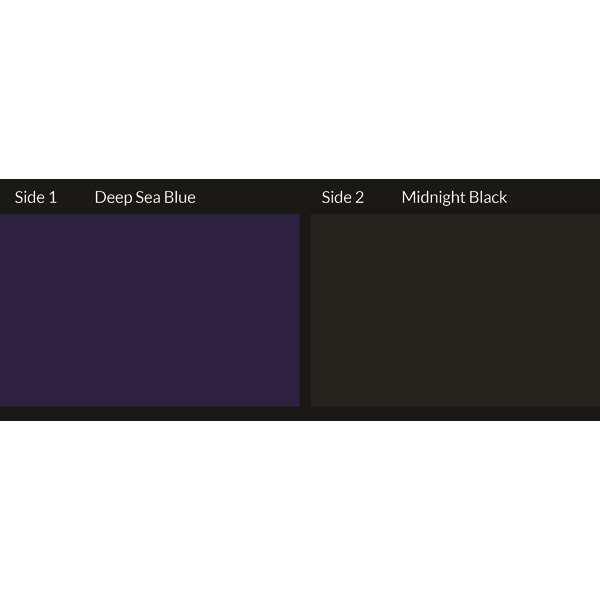Seaview Background Deep Sea Blue/Midnight Black 45cm x 15.25m