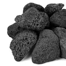 Black Lava Rock - Per Kg