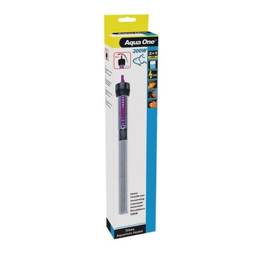 AQUA ONE Glass Heater 200W 30cm -11635