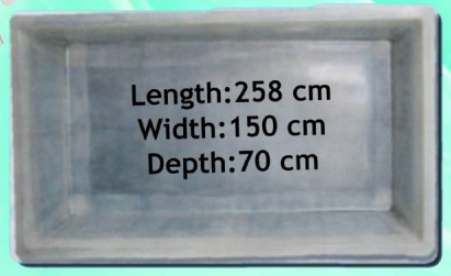 Extra Deep Oblong Pond