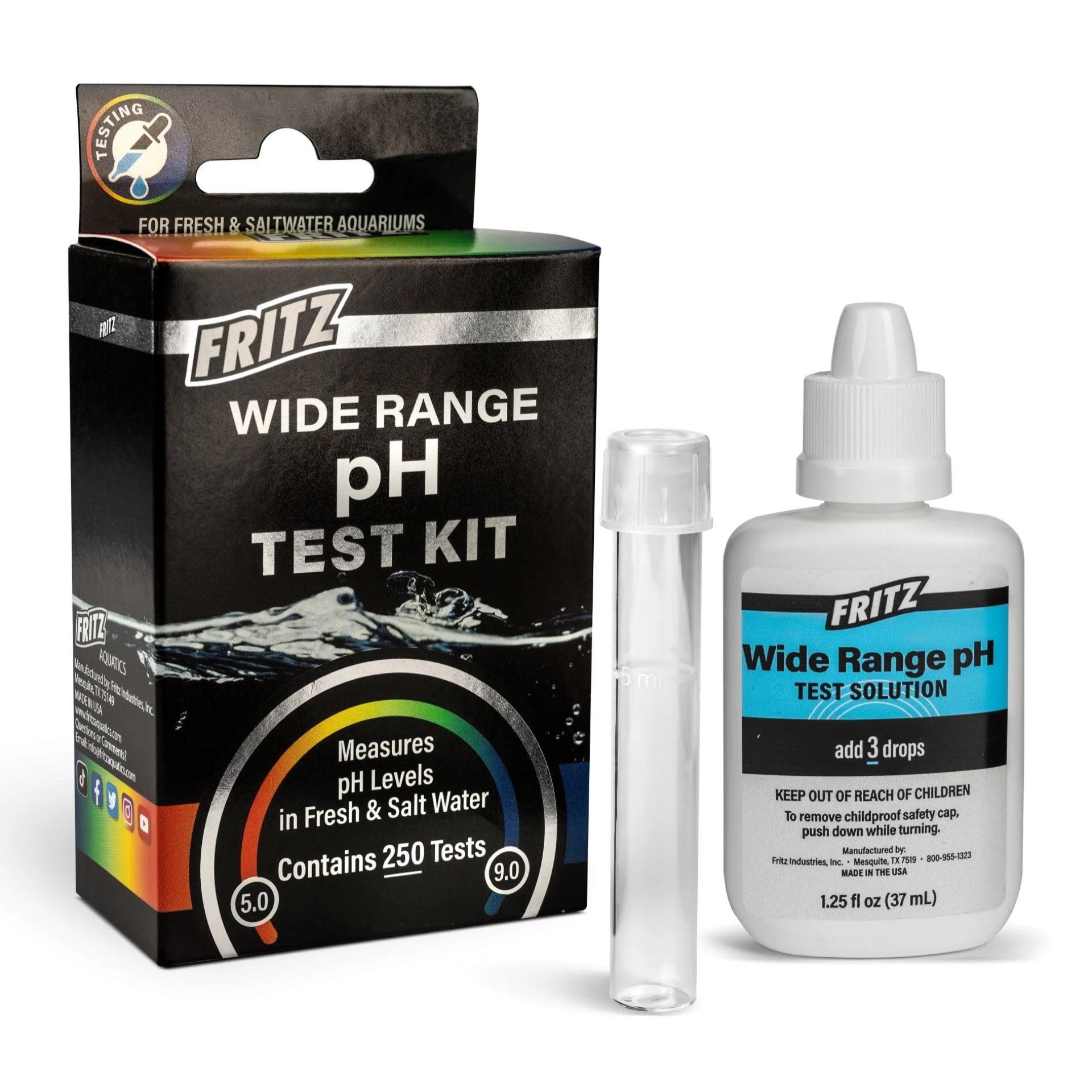 Fritz 080531040003 Wide Range PH Test Kit